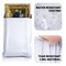White Poly Mailers 9x12 Inch Size. Pack of 100 Self Sealing Polyethylene Mailing Envelopes. 9 x 12 Poly Mailer Bags 2 Mil Thick Waterproof Poly Shipping Bags for Clothing Books Accessories